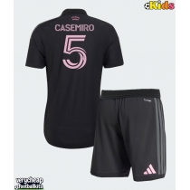 Inter Miami Casemiro #5 Replica Away Minikit 2026-27 Short Sleeve (+ pants)